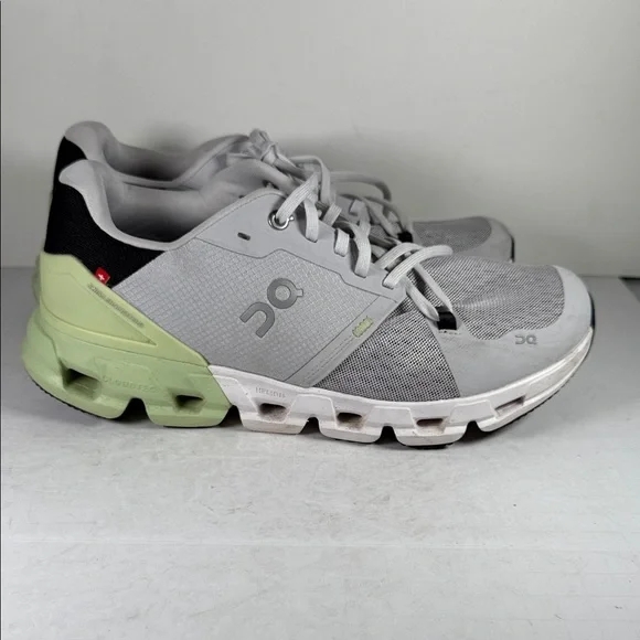 On Running Shoes On Running Cloud Flyer Mens Light Gray And